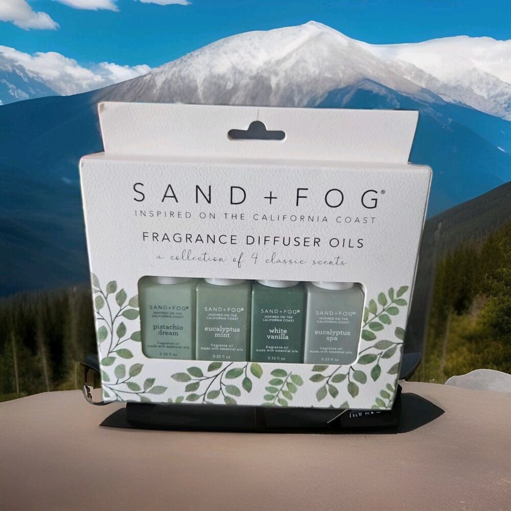 Sand And Fog Classic Fragrance Oils 4pk 0.33oz each Fragrance Oils Set
